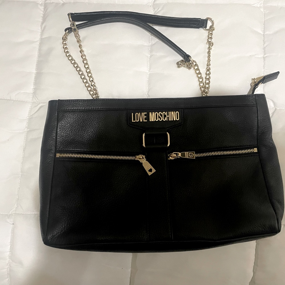 Black Love Moshino purse